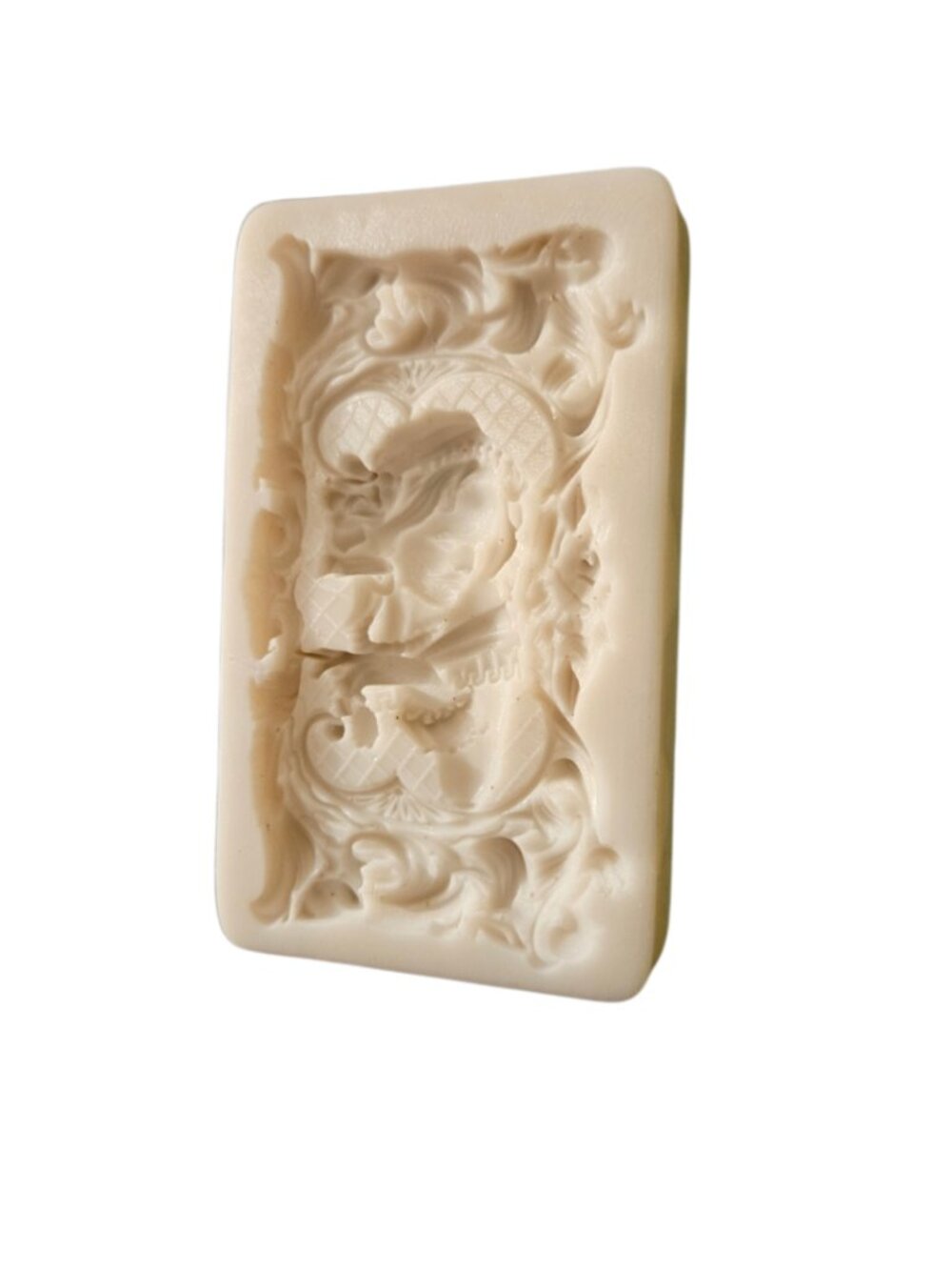 Decorative Cream Resin Plaque - Elegant Cherub Relief - Picture 15 of 15
